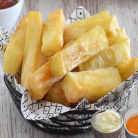 Porciòn de yuca